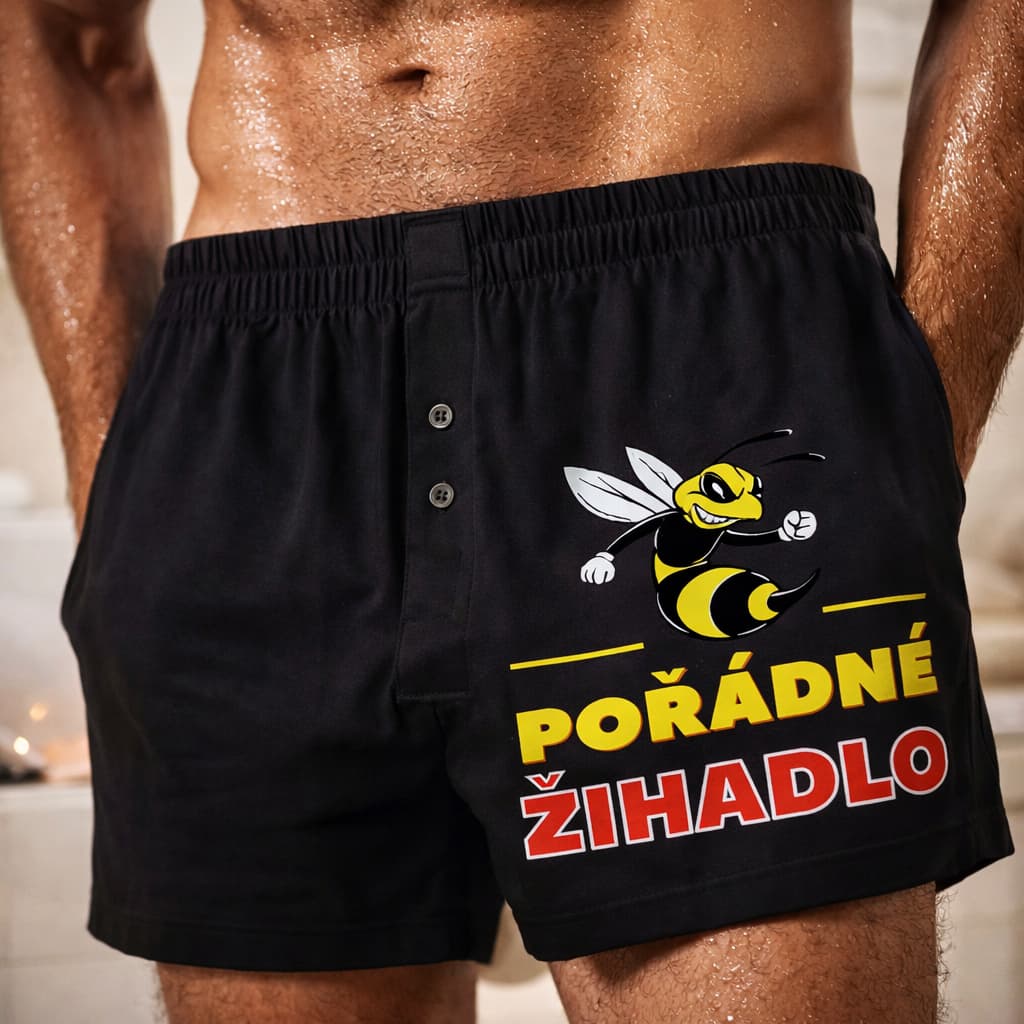 3393 Pánské trenýrky Pořádné žihadlo XL