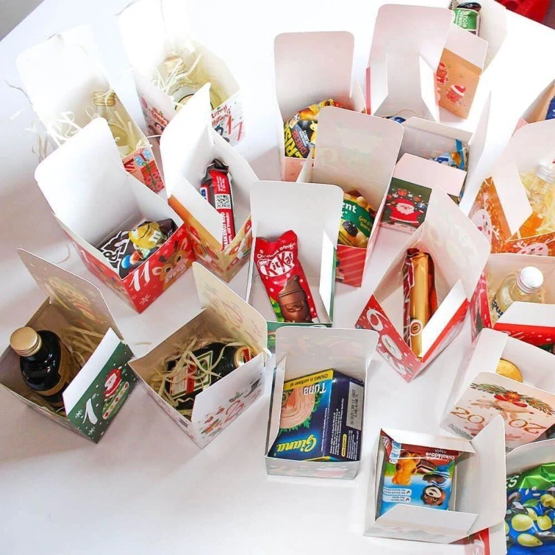 4079 Adventní kalendář - plnitelné krabičky