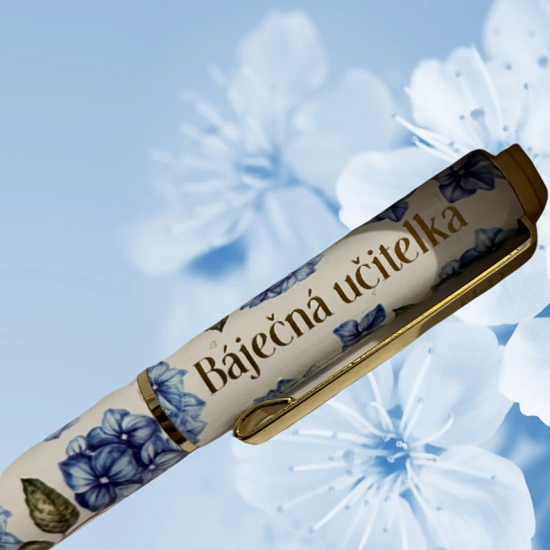 3906 Pero pro báječnou učitelku HORTENZIE