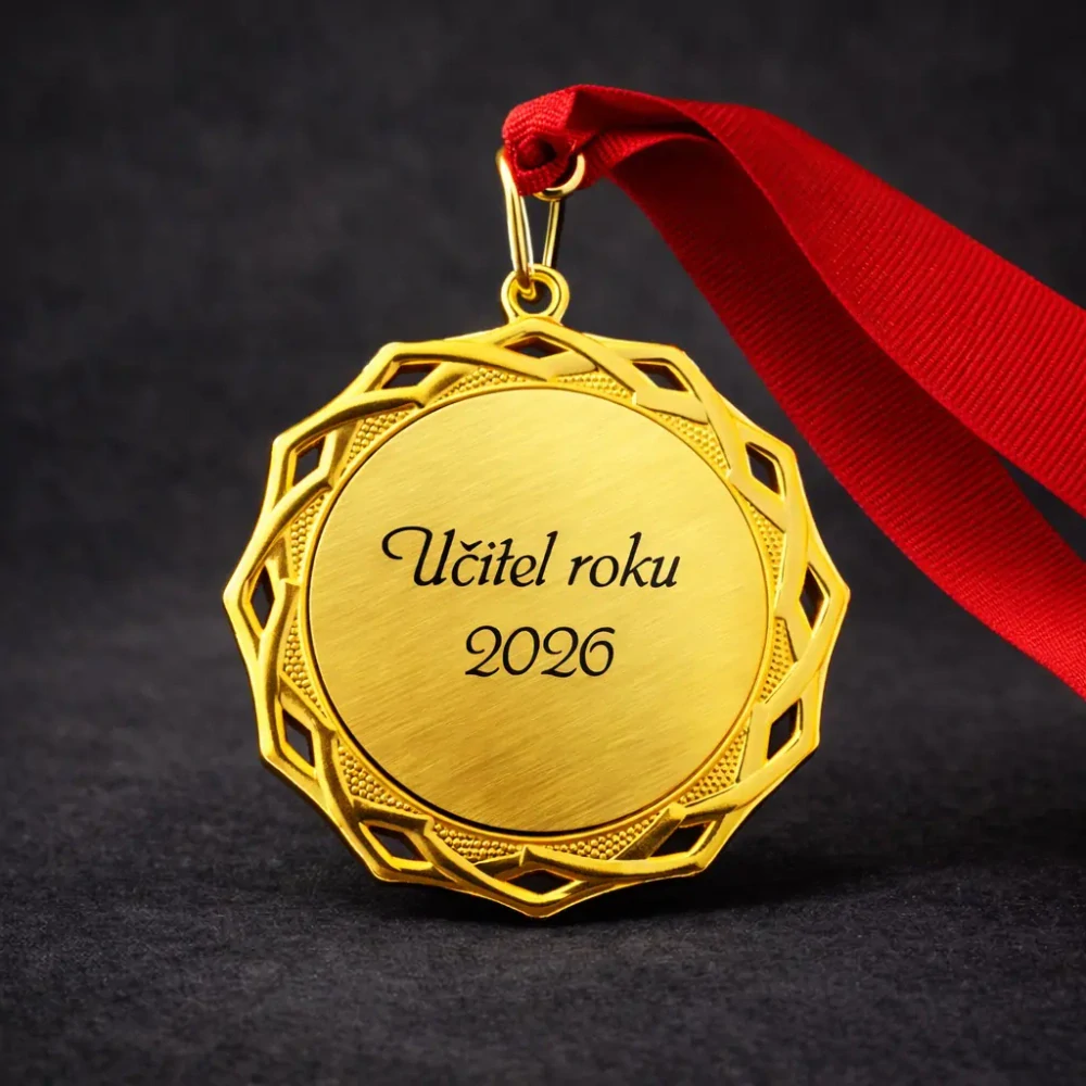 3244 Medaile - Učitel roku 2026