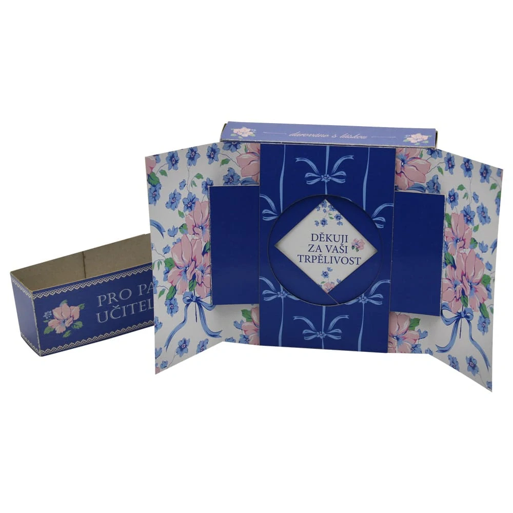 3605 Dárková sada čajů učitelce s interaktivním přáním