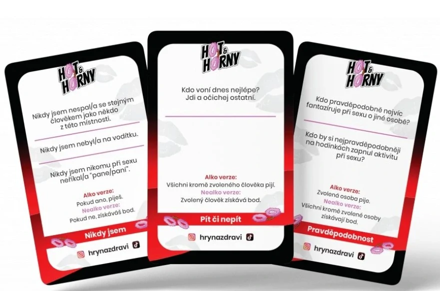 3503 Hot & Horny - karetní hra