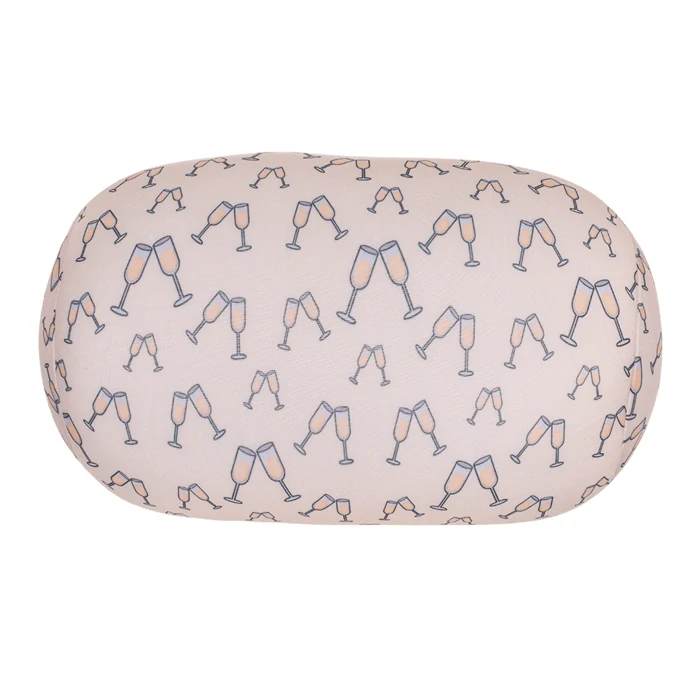 3649 Relaxační polštář „Prosecco“ – váleček 30 x 15 cm