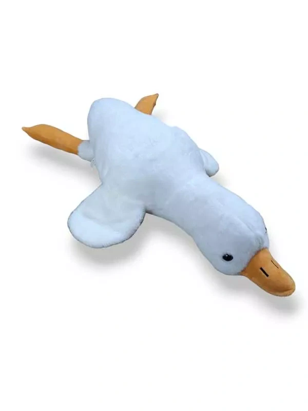 3286 Plyšová husa 70 cm – mazlivý polštářek