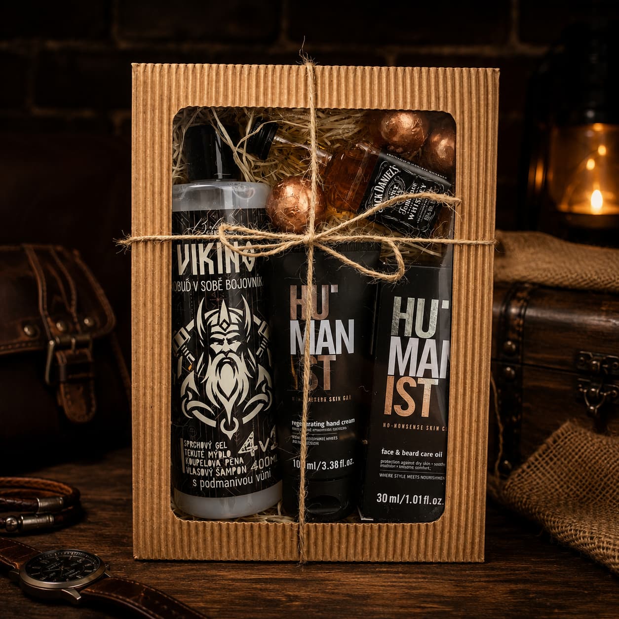 4111 Pánský dárkový balíček - Viking