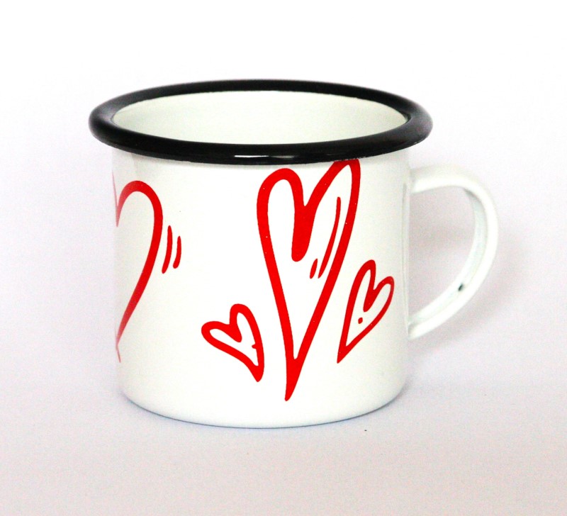 3704 Plecháček se srdíčky 7cm