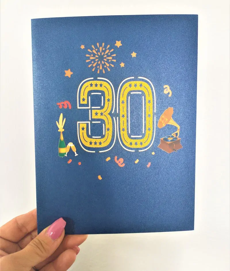 3969 3D přání k 30. narozeninám