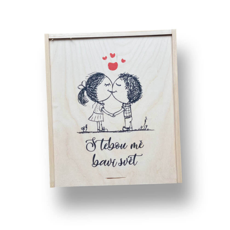 3199 Dárkový box - S tebou mě baví svět