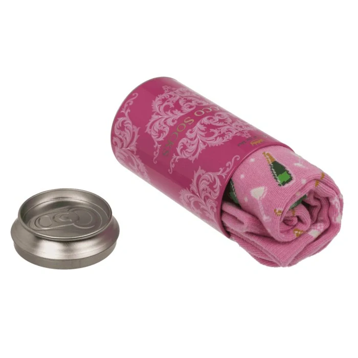 3445 Ponožky Prosecco v plechovce