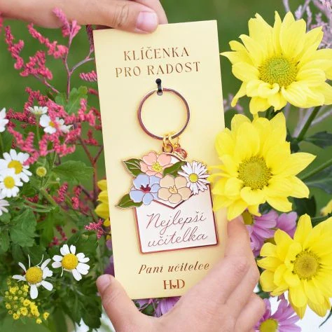 3310 Kovová klíčenka - Nejlepší učitelka