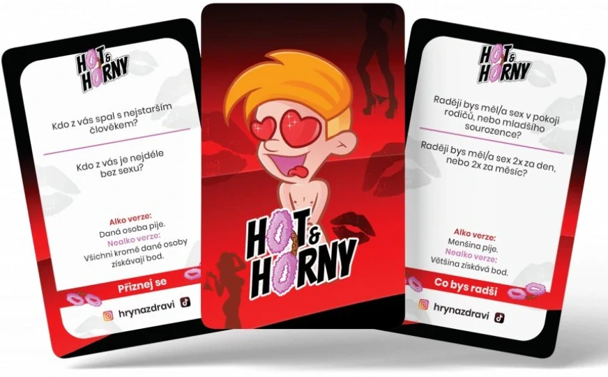 3503 Hot & Horny - karetní hra