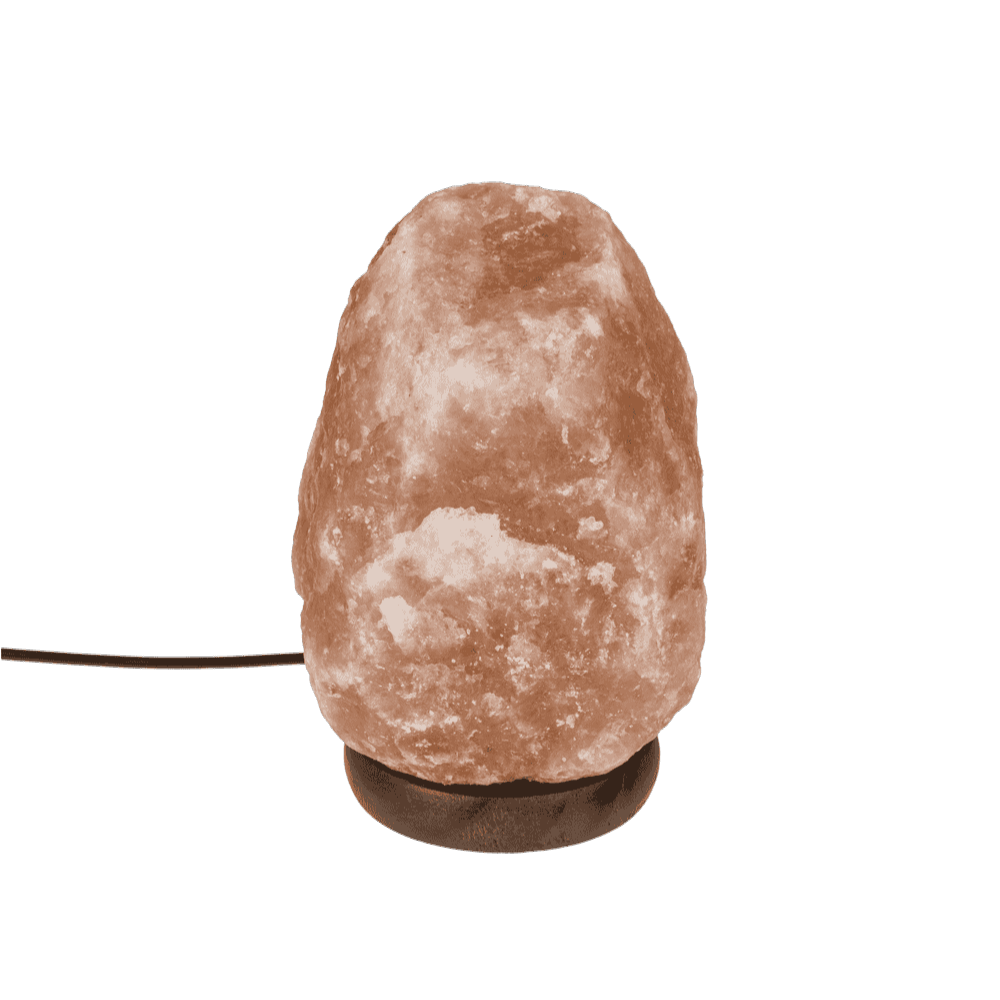 3373 Solná lampa LED 13 cm – himálajská relaxační lampa s USB