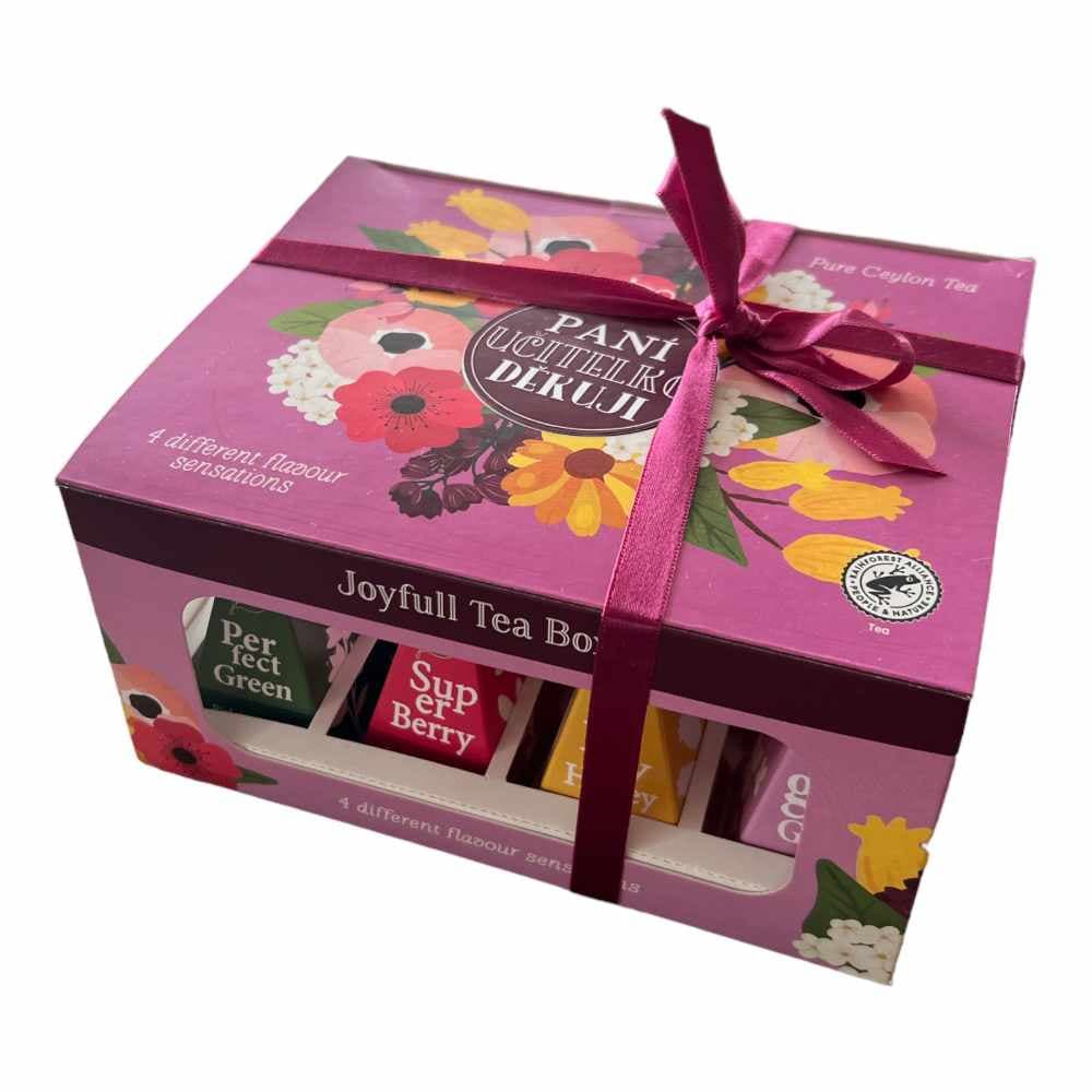 3647 Dárková sada čajů pro paní učitelku – Pyramid Tea Box