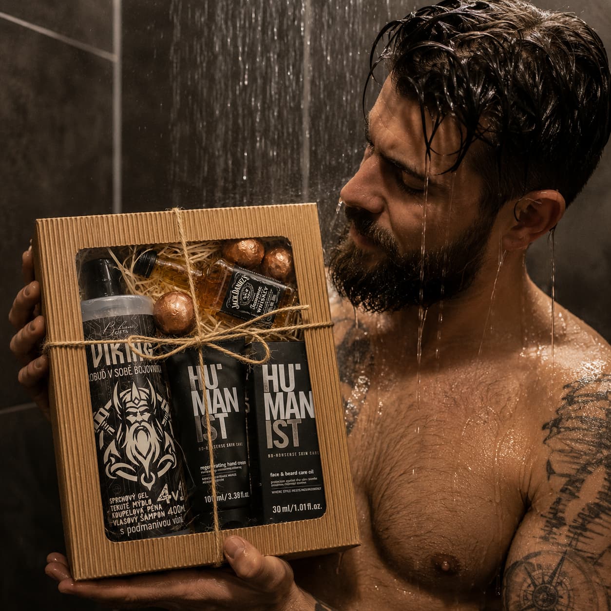 4111 Pánský dárkový balíček - Viking