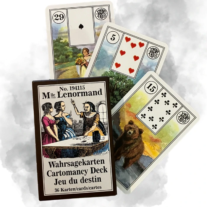3982 Vykládací karty Mlle. Lenormand – P