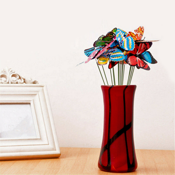 3742 Zápich do květináče- motýl 24ks