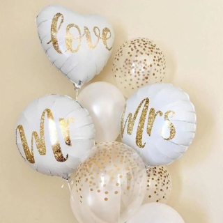 3580 Svatební balónky 3 ks