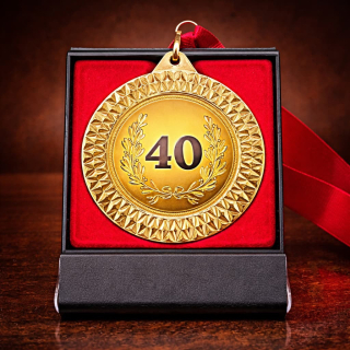3780 Medaile 40 let