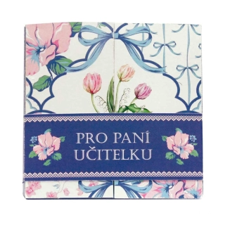 3605 Dárková sada čajů učitelce s interaktivním přáním