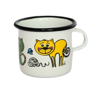 2275 Plecháček kočky 6 cm