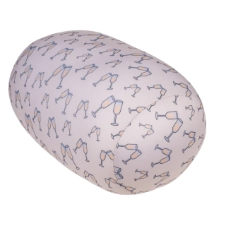 3649 Relaxační polštář „Prosecco“ – váleček 30 x 15 cm