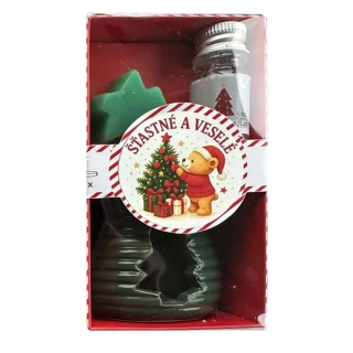 3328 Vánoční aroma lampa - Medvídek