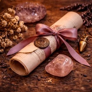 3272 Osobní numerologický a intuitivní výklad na rok – tištěná verze s minerálem jako dárek