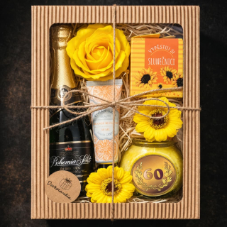 3365 Dárkový balíček k 60. narozeninám – voňavá oslava plná radosti