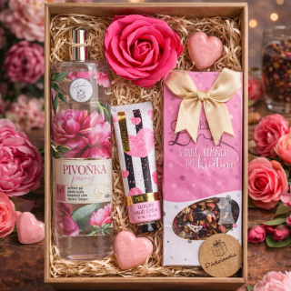 3378 Dárkový balíček „Dotek pivoňky pro úžasnou ženu“