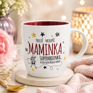 4077 Dárkový hrnek Maminka superhrdinka 300 ml