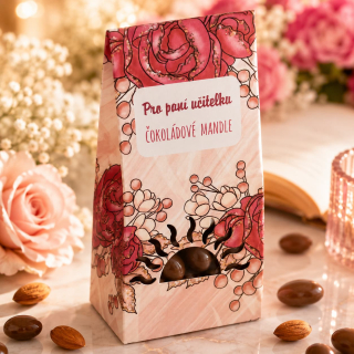 3523 Čokoládové mandle pro paní učitelku 100 g
