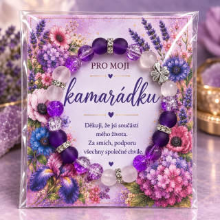 4118 Náramek pro kamarádku - děkuji že jsi