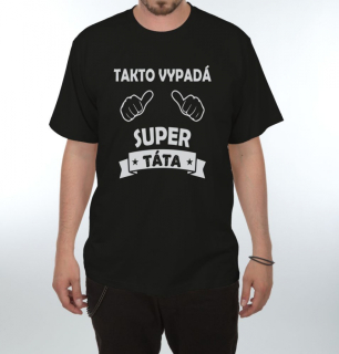 3137 Tričko - Super táta vel. XL