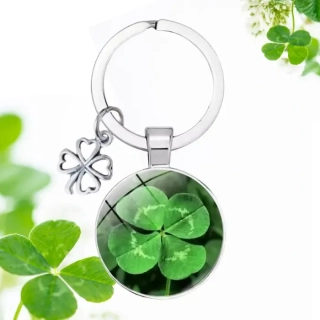 3004 Přívěšek na klíče čtyřlístek