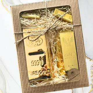 3527 Zlatý dárkový balíček