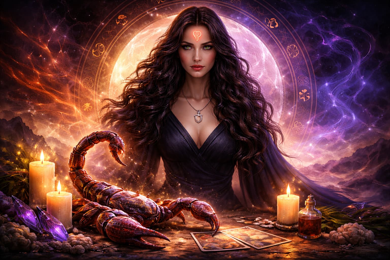 Symbolika znamení Štír – hloubka, vášeň a transformační energie zvěrokruhu